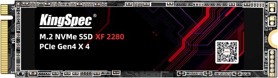 

SSD накопитель KingSpec XF-1TB M.2 2280 1 ТБ, XF-1TB