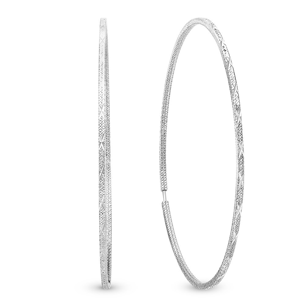 

Серьги из серебра без вставки 585Gold 702007128, 702007128