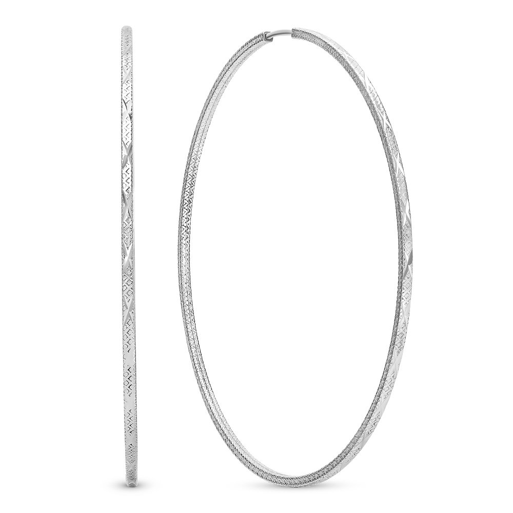 

Серьги из серебра без вставки 585Gold 702007212, 702007212