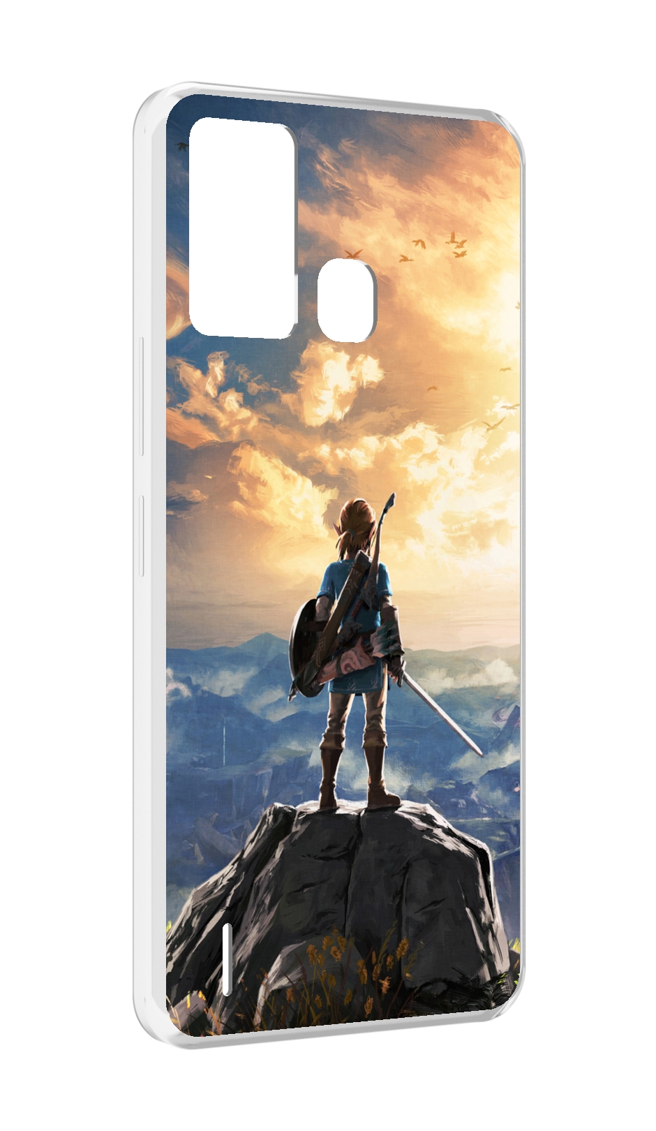 

Чехол MyPads The Legend of Zelda для ITEL S16 / ITEL Vision 1 Pro, Прозрачный, Tocco