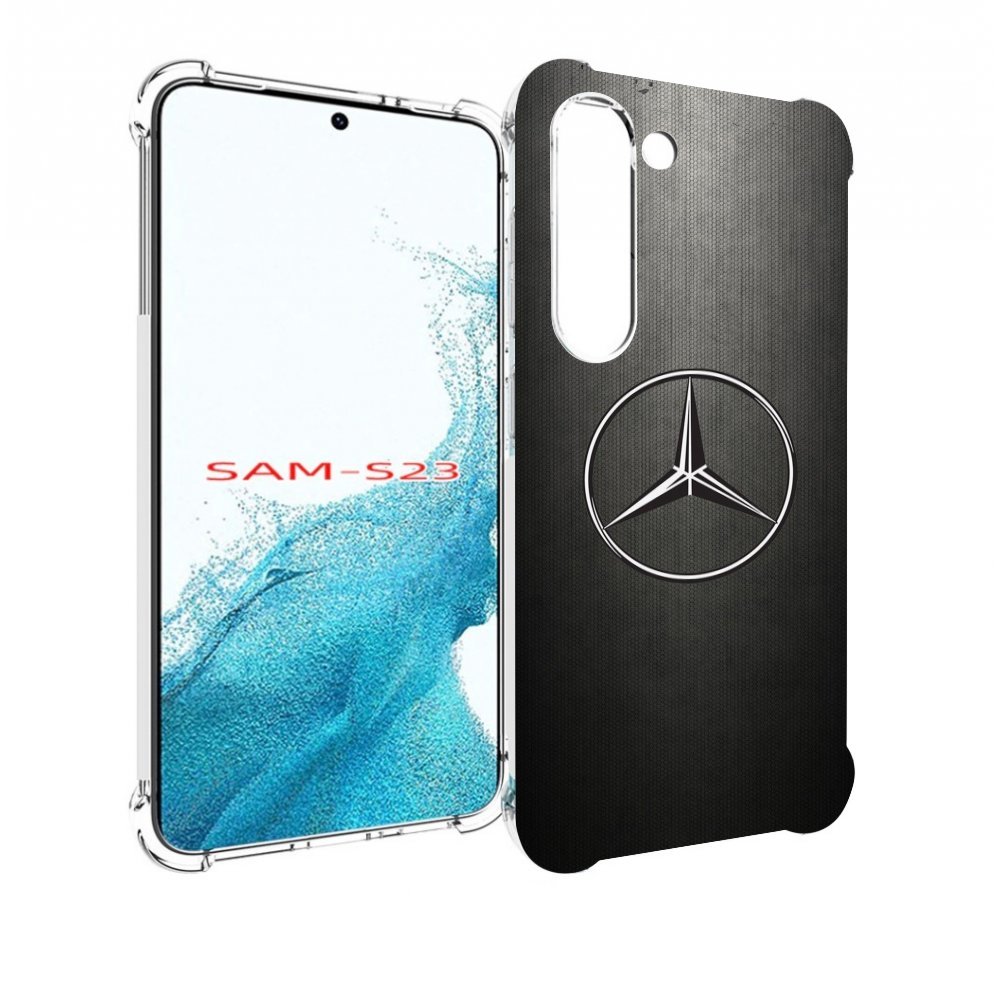 

Чехол Mypads Mercedes 3 Мужской Для Samsung Galaxy S23, Прозрачный, Tocco