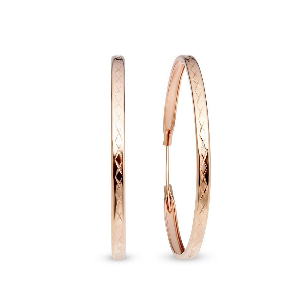 

Серьги из серебра без вставки 585Gold 702007248, 702007248