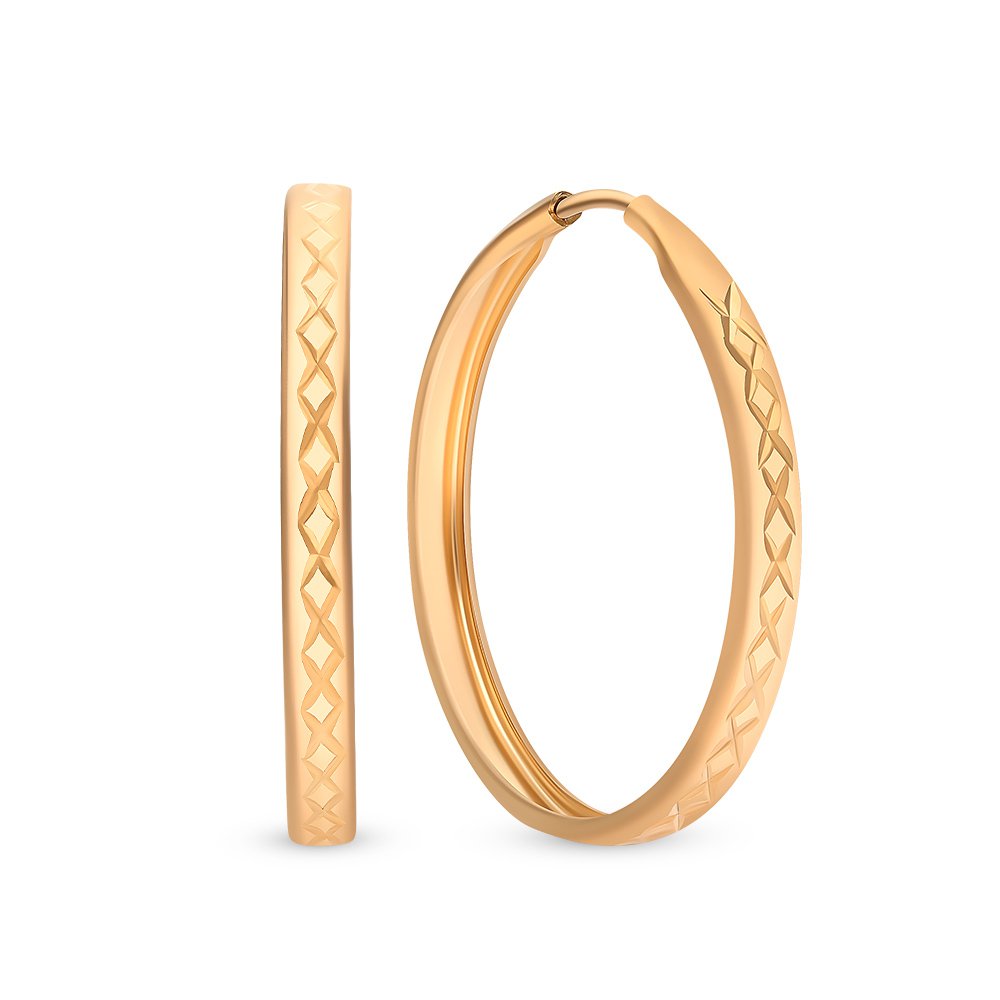 

Серьги из серебра без вставки 585Gold 702007101, 702007101