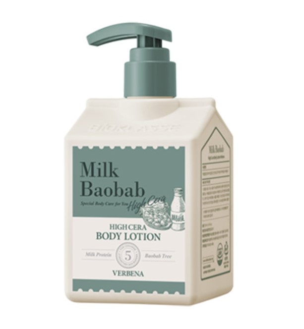 Лосьон для тела с ароматом вербены MilkBaobab high cera body lotion verbena 250мл