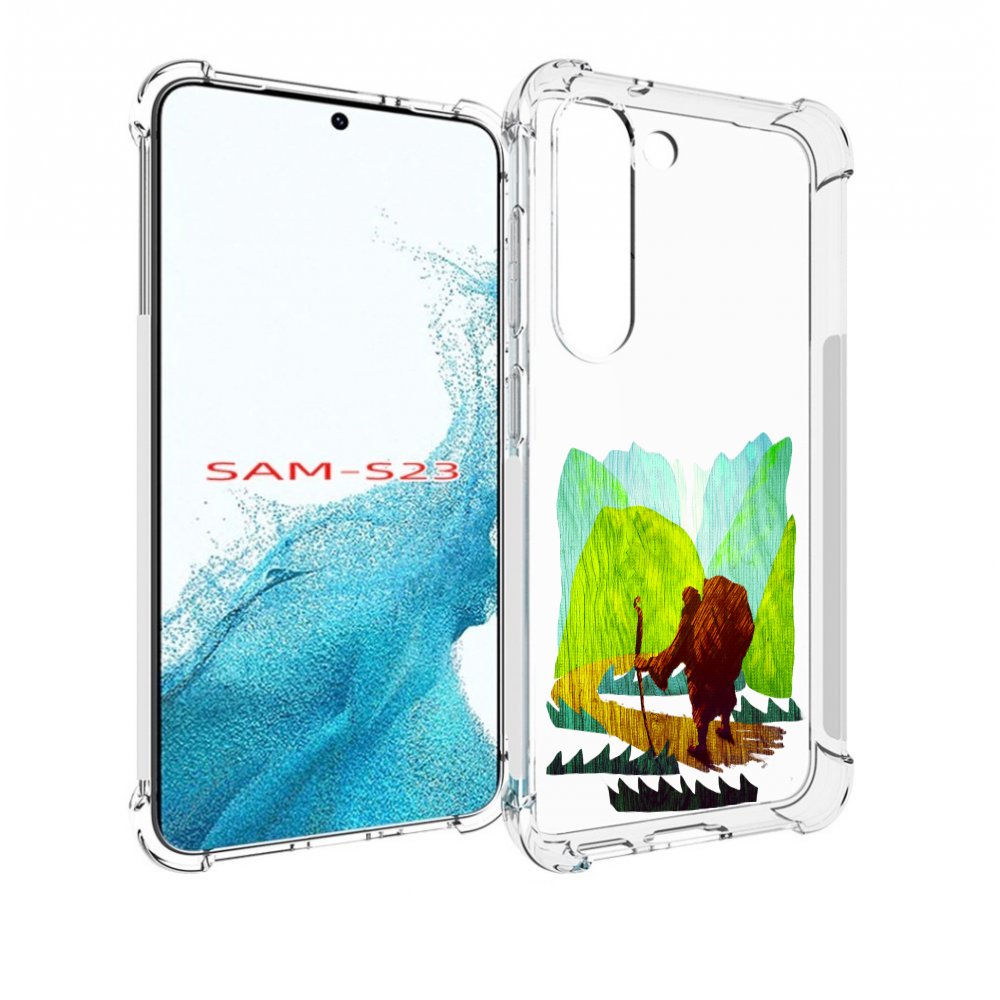 

Чехол MyPads Лесная тропа для Samsung Galaxy S23, Прозрачный, Tocco