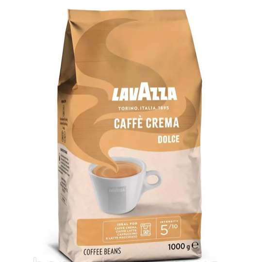 фото Кофе в зернах lavazza caffe crema dolce, 1 кг