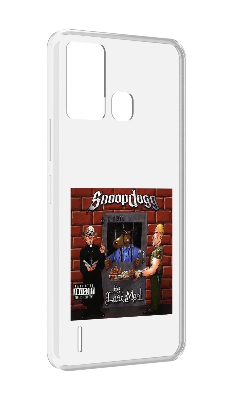 

Чехол MyPads Snoop Dogg THA LAST MEAL для ITEL S16 / ITEL Vision 1 Pro, Прозрачный, Tocco