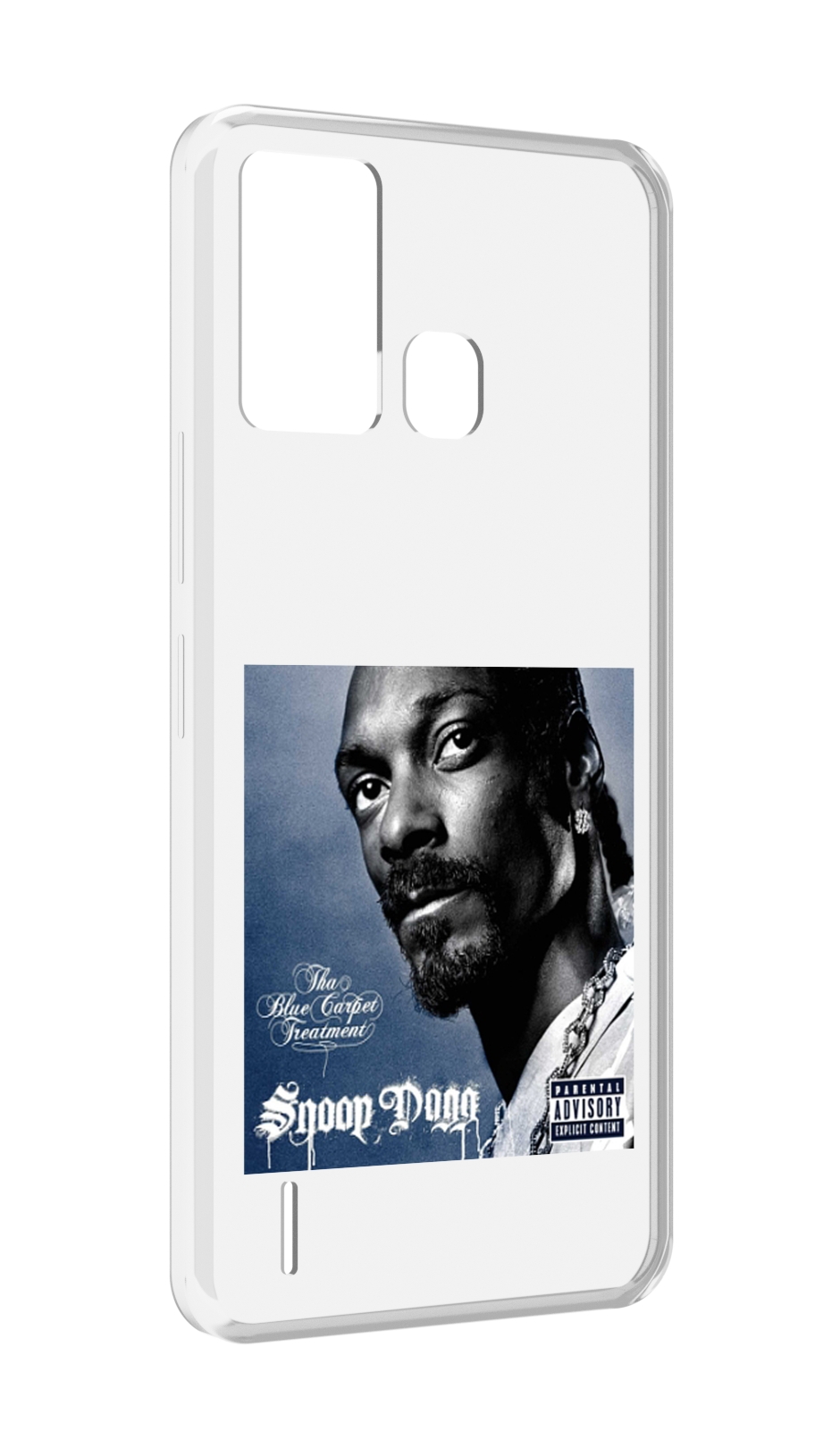 

Чехол MyPads Snoop Dogg THA BLUE CARPET TREATMENT для ITEL S16 / ITEL Vision 1 Pro, Прозрачный, Tocco