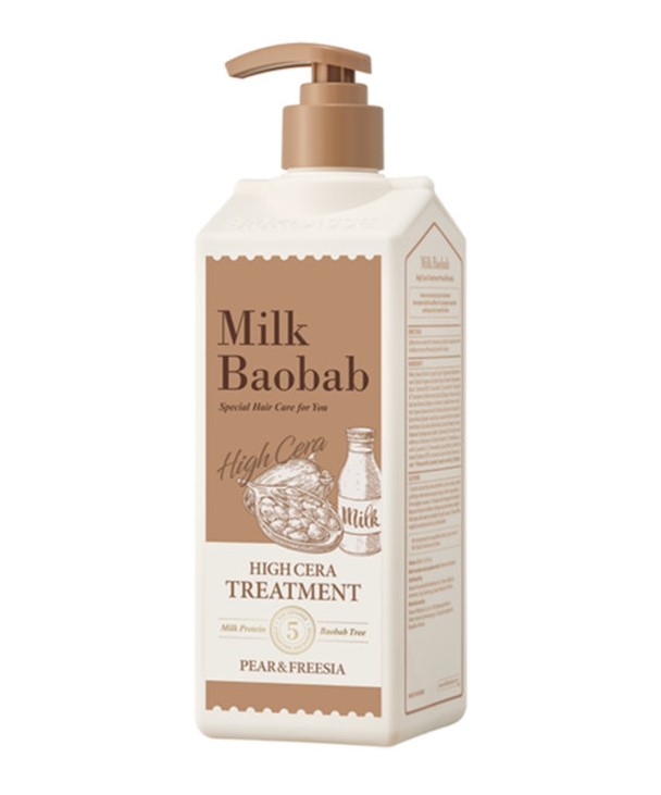 фото Бальзам для волос, milk baobab, high cera treatment pear & freesia, 500 мл