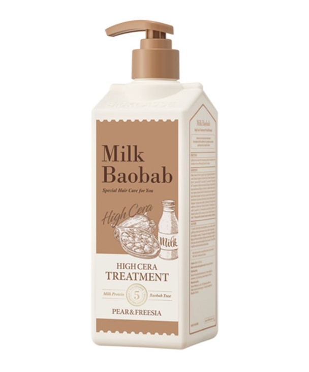 Бальзам для волос, MILK BAOBAB, high cera treatment pear & freesia, 500 мл