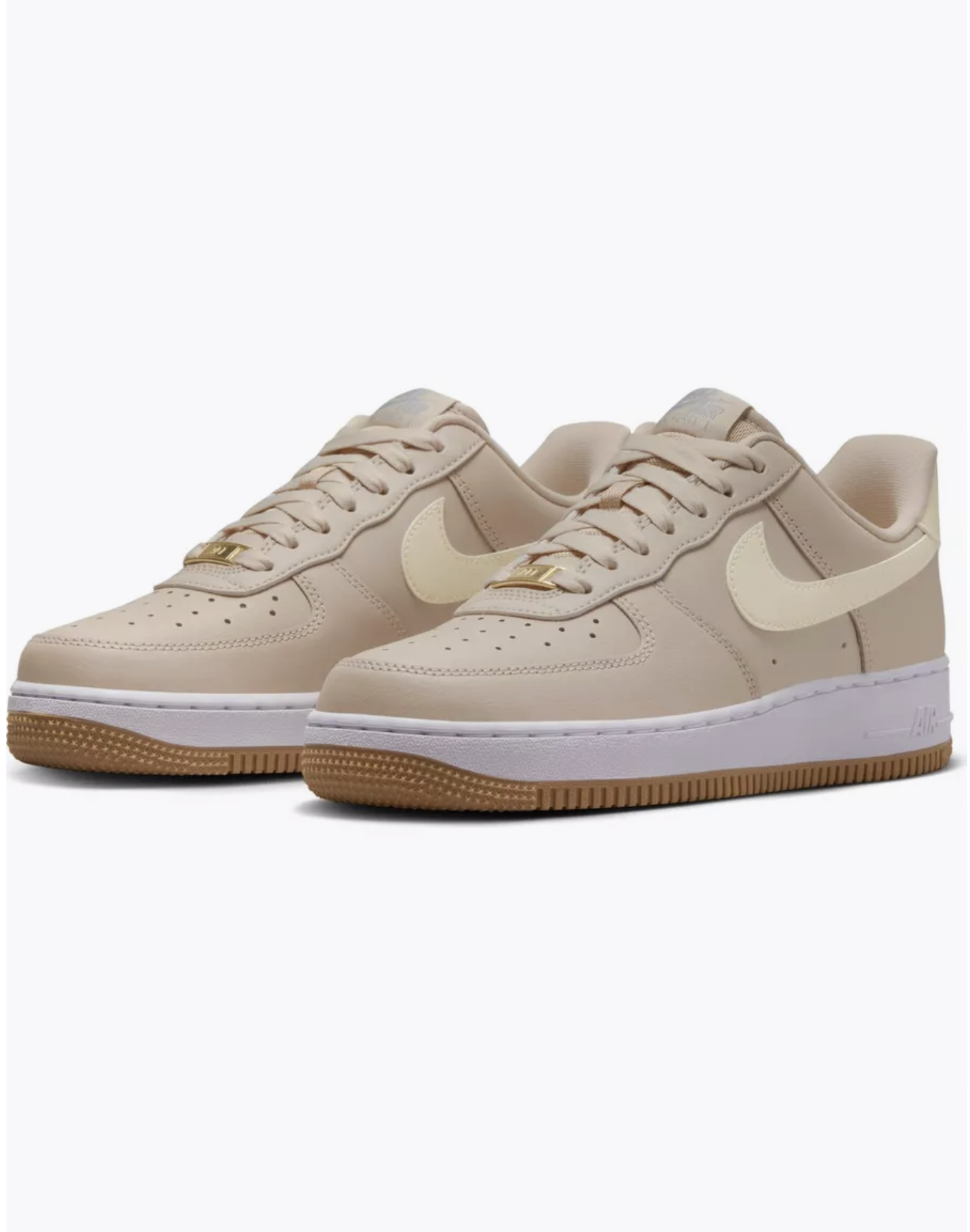 Кеды женские Nike Air Force 1 бежевые 65 US 18990₽