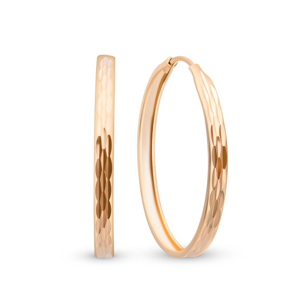 

Серьги из серебра без вставки 585Gold 702007110, 702007110