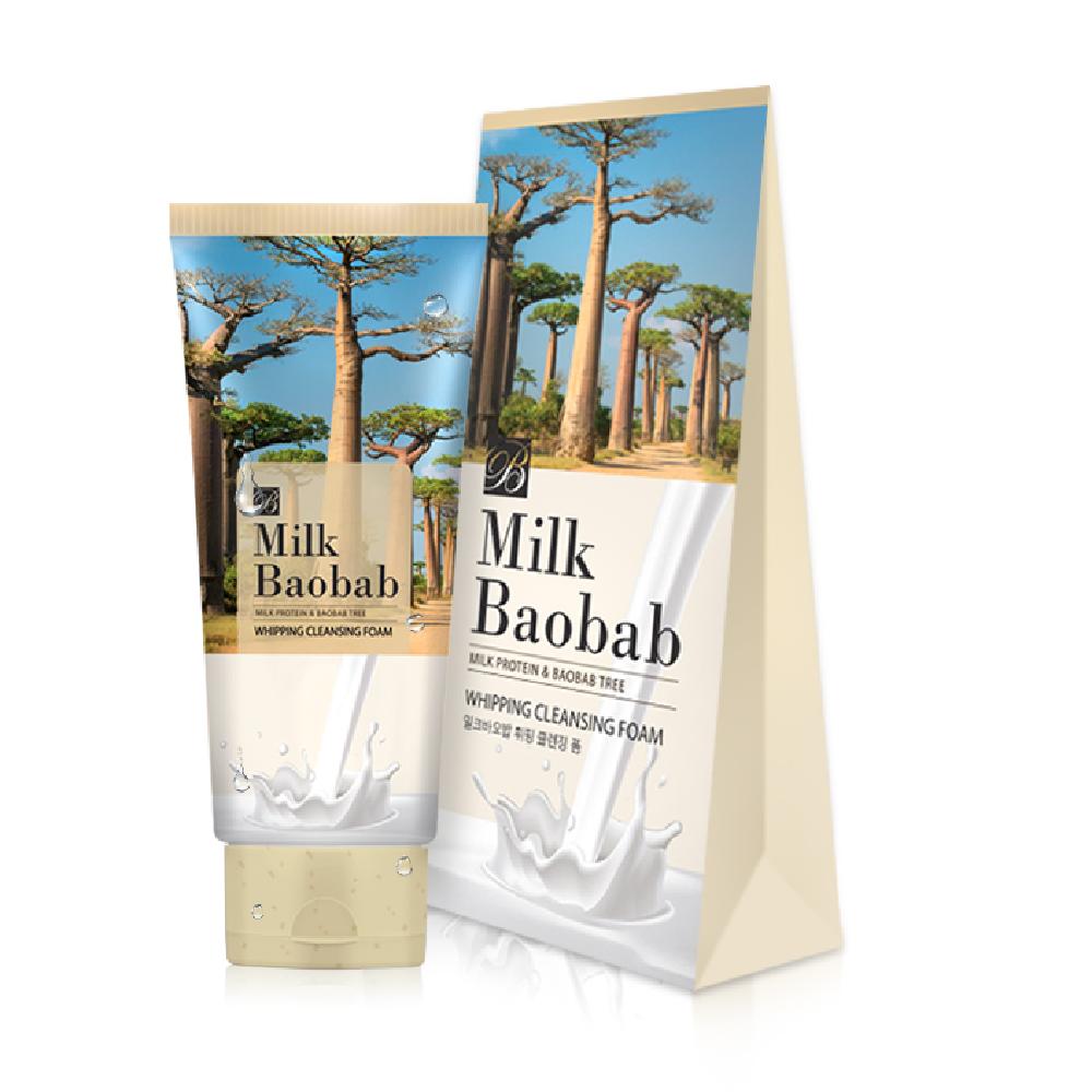 Пенка для лица Milk Baobab whipping cleansing foam, 120 мл
