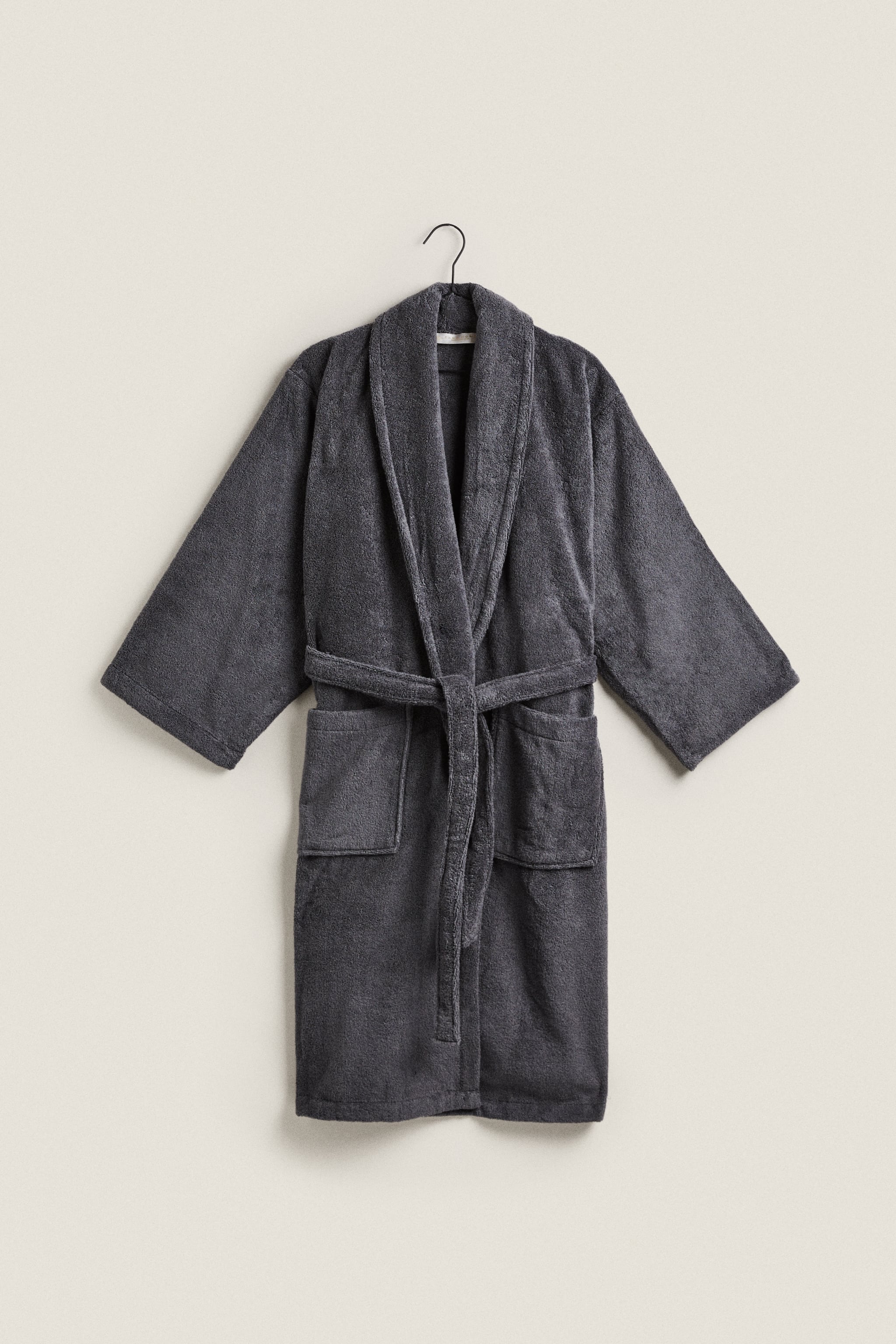 

Халат мужской Zara Home 46546014 серый S/M (доставка из-за рубежа), 46546014