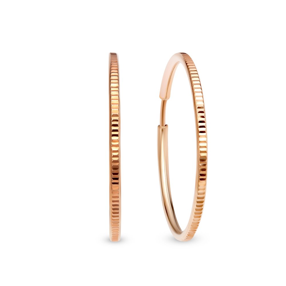 

Серьги из серебра без вставки 585Gold 702007208, 702007208