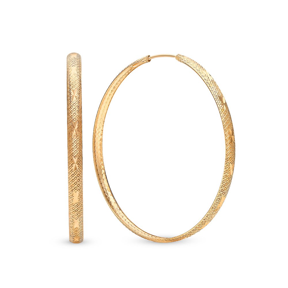 

Серьги из серебра без вставки 585Gold 702007178, 702007178