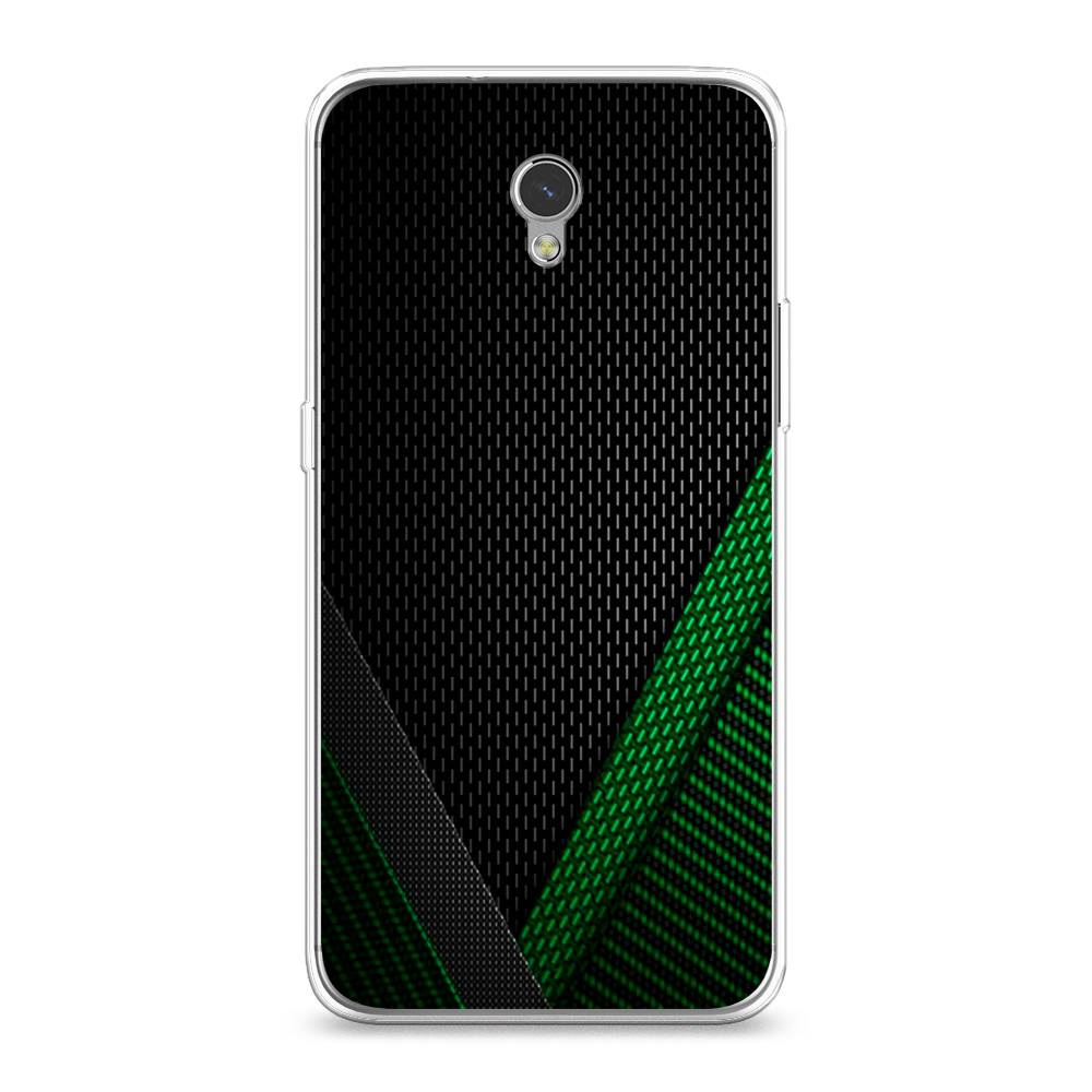 

Чехол Awog на ZTE Blade V7 / ЗТЕ Блэйд V7 "Зеленый карбон", Разноцветный, 131150-3