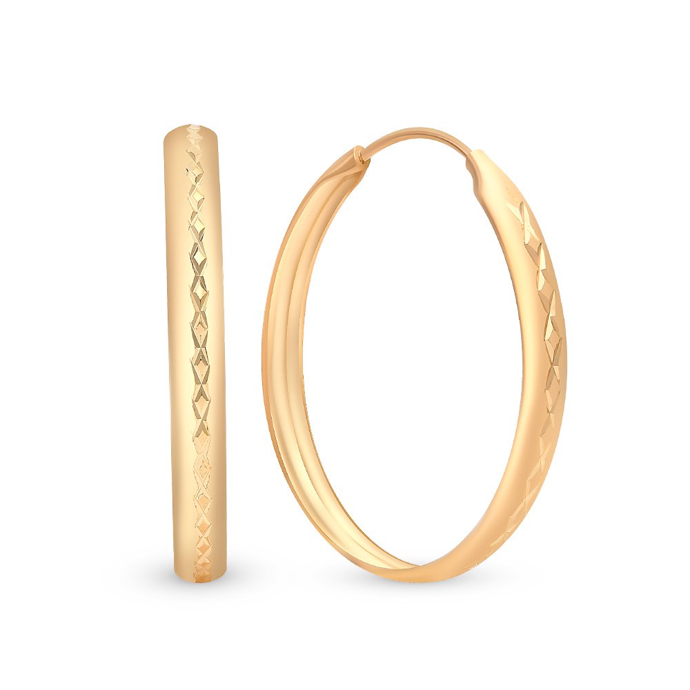 

Серьги из серебра без вставки 585Gold 702007173, 702007173