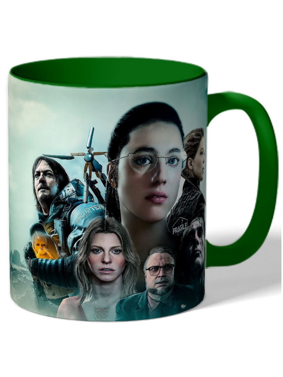 

Кружка DRABS с цветной поверхностью на тему компьютерная игра Death stranding