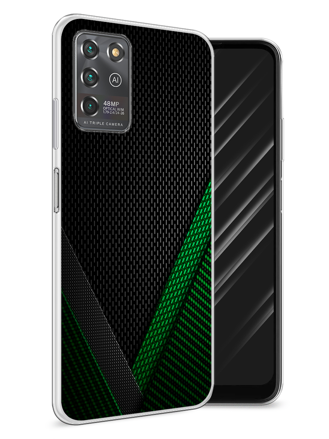 

Чехол Awog на ZTE Blade V30 Vita / ЗТЕ Блэйд V30 Vita "Зеленый карбон", Разноцветный, 135050-3