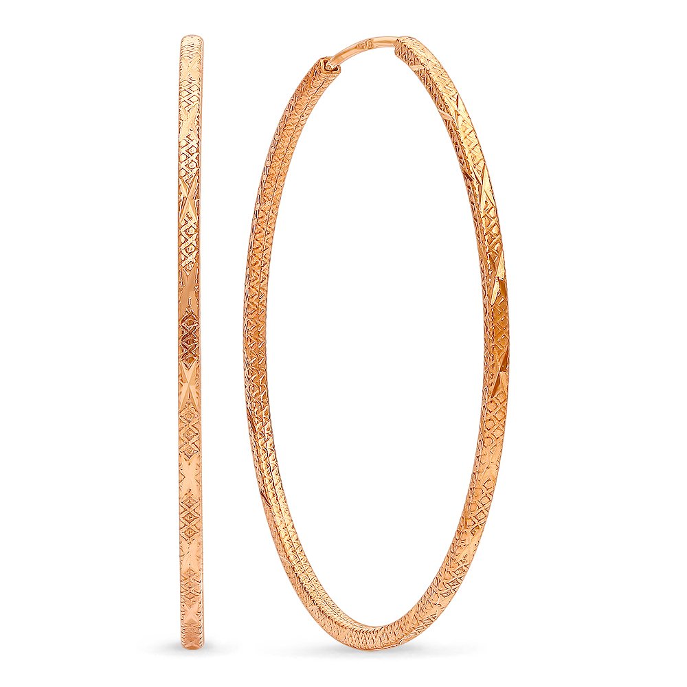 

Серьги из серебра без вставки 585Gold 702007141, 702007141