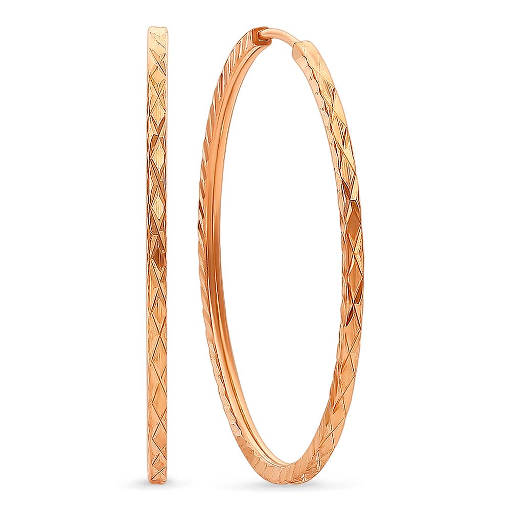 

Серьги из серебра без вставки 585Gold 702007273, 702007273