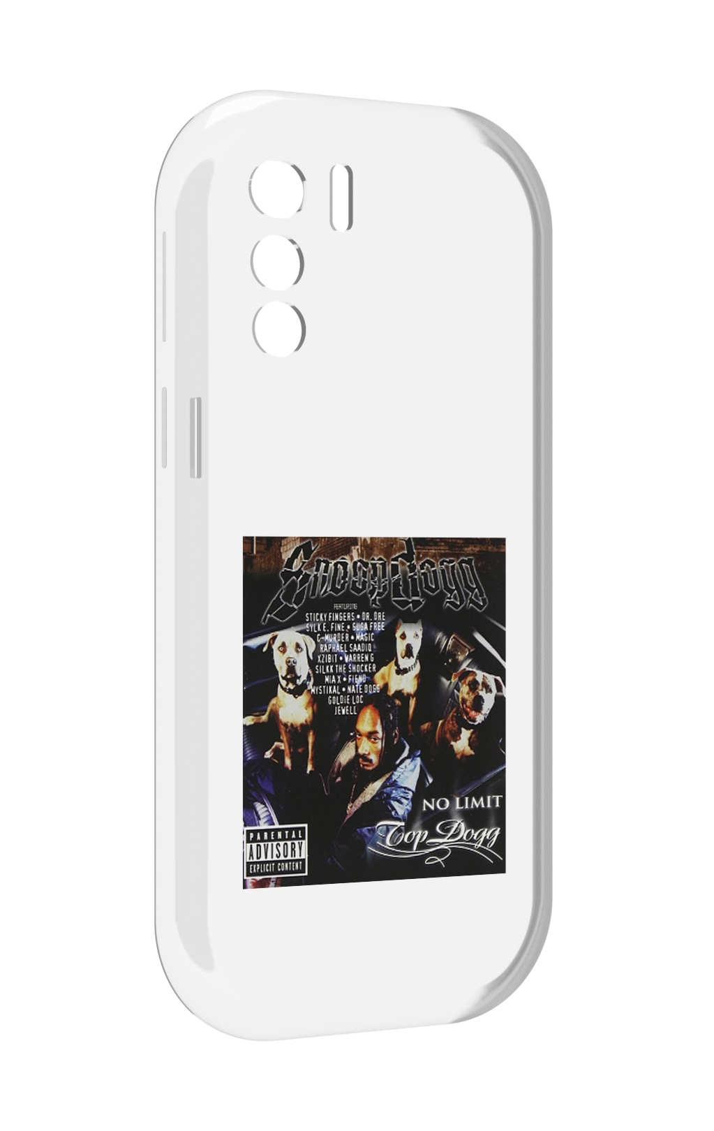 

Чехол MyPads Snoop Dogg NO LIMIT TOP DOGG для UleFone Note 13P, Прозрачный, Tocco