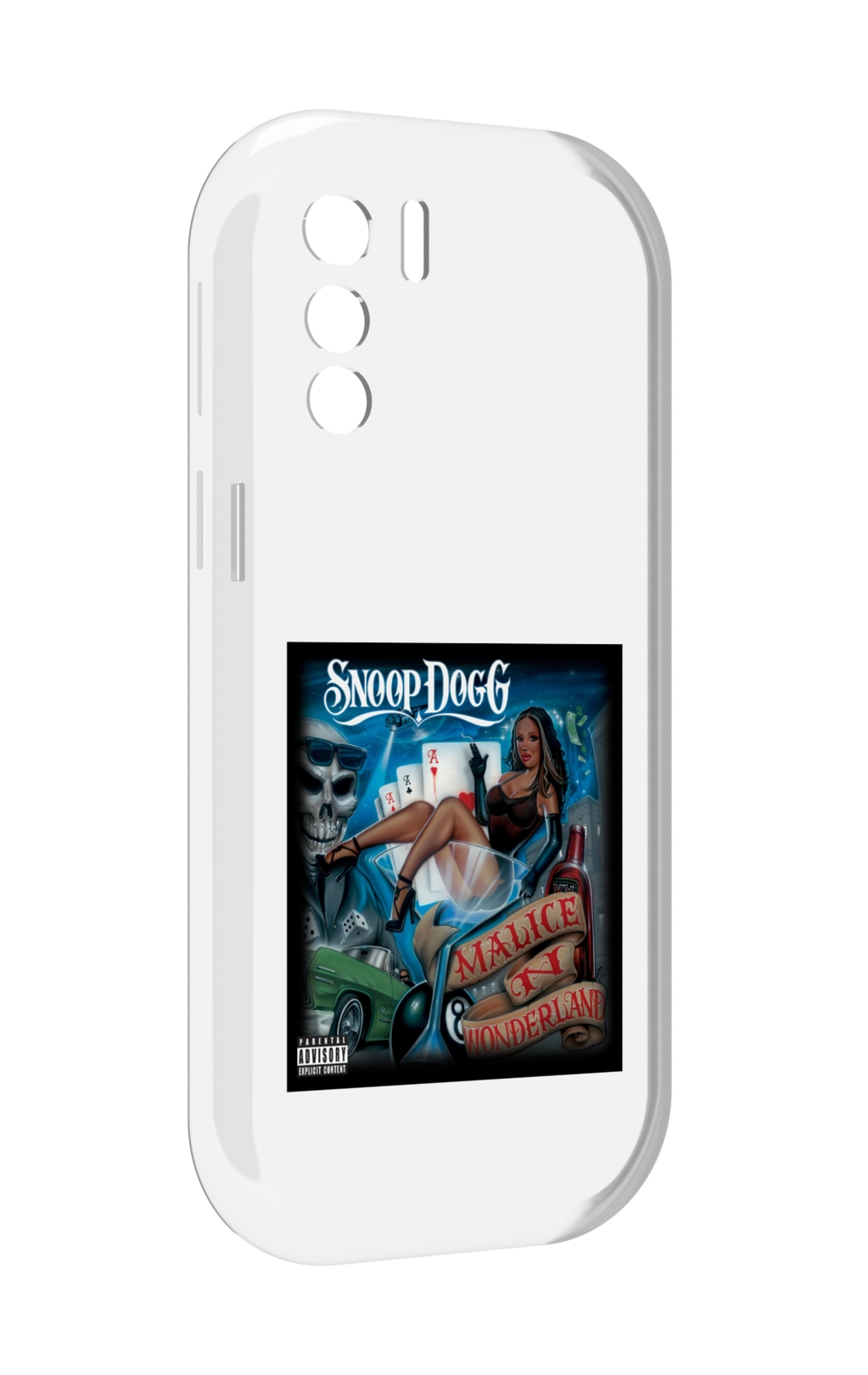 

Чехол MyPads Snoop Dogg MALICE N WONDERLAND для UleFone Note 13P, Прозрачный, Tocco