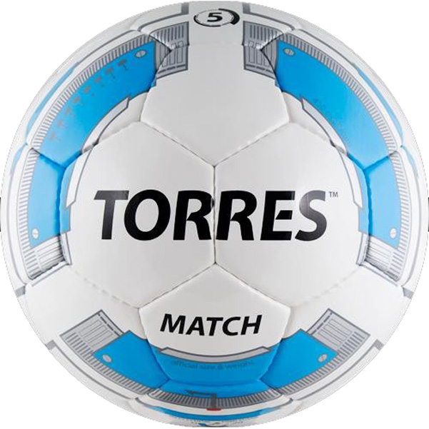 фото Мяч футбольный №5 torres match f30025 nobrand