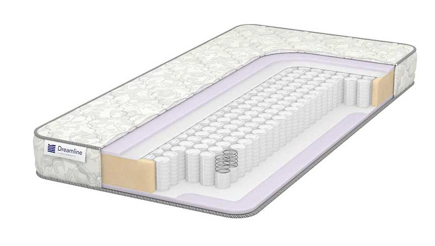 

Матрас Дримлайн Easy Hype TFK 190х190х19, Белый, Easy Hype TFK