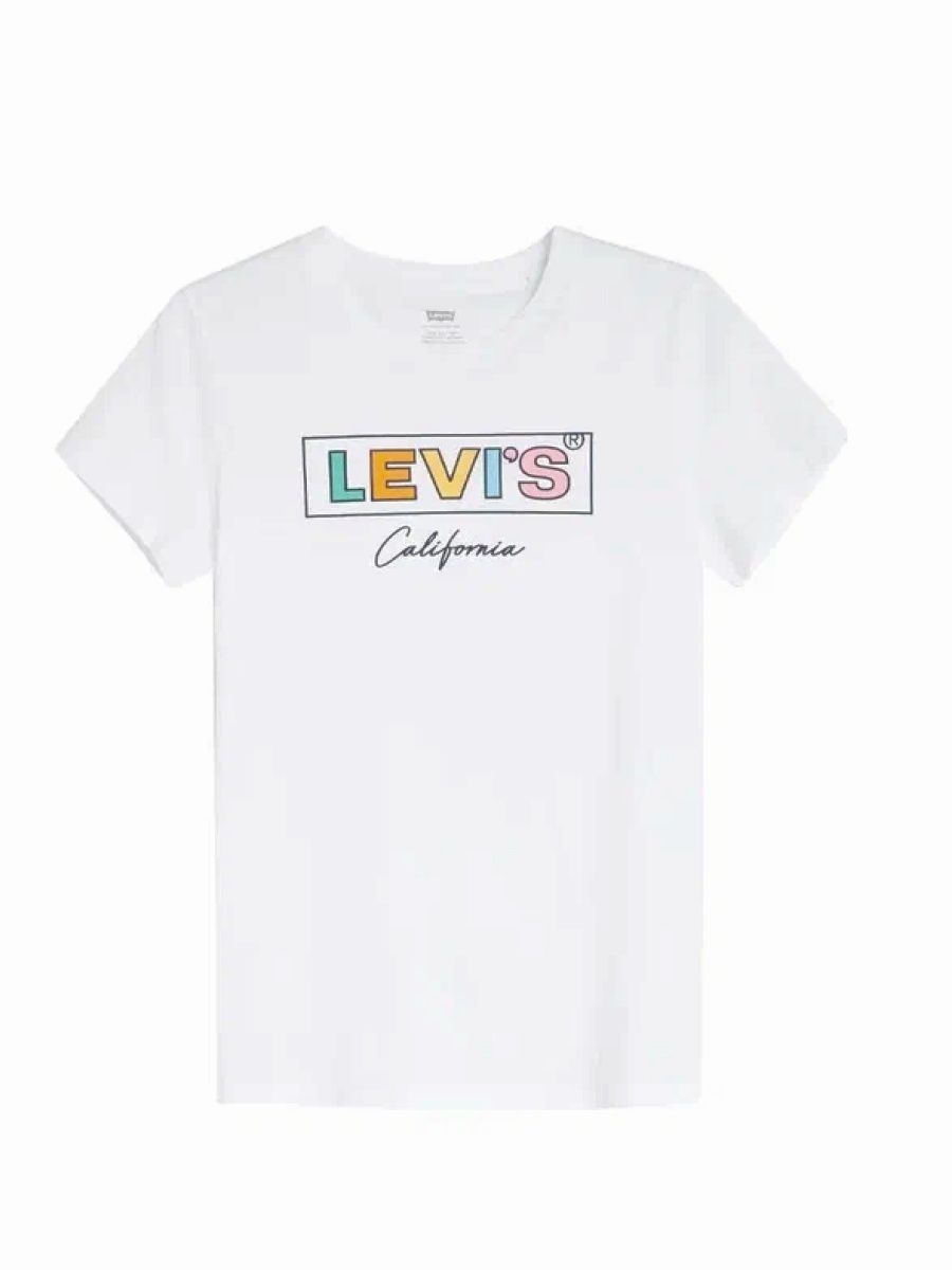 

Футболка женская Levi's 17369-0796 белая L, Белый, 17369-0796
