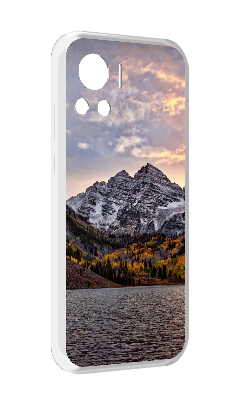 

Чехол MyPads горы-колорадо для Motorola Edge 30 Ultra, Прозрачный, Tocco