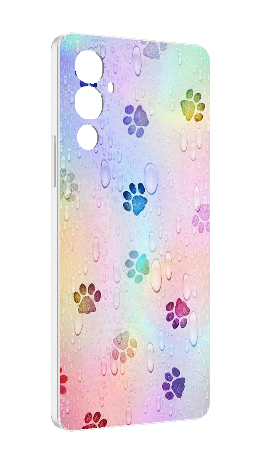 

Чехол MyPads лапки для Tecno Pova 4, Прозрачный, Tocco