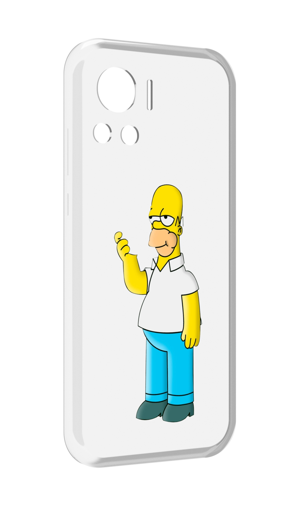 

Чехол MyPads гомер-симпсон для Motorola Edge 30 Ultra, Прозрачный, Tocco