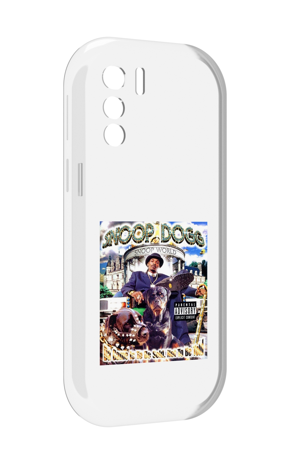 

Чехол MyPads Snoop Dogg DA GAME IS TO BE SOLD, NOT TO BE TOLD для UleFone Note 13P, Прозрачный, Tocco