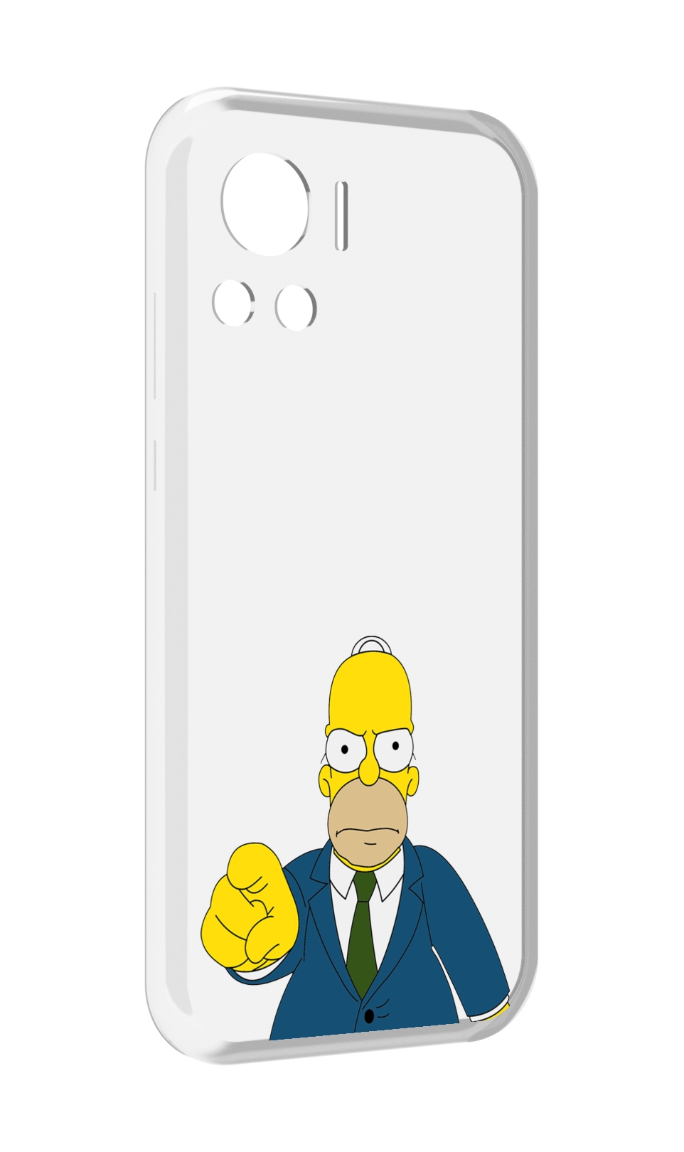 

Чехол MyPads гомер-злой для Motorola Edge 30 Ultra, Прозрачный, Tocco