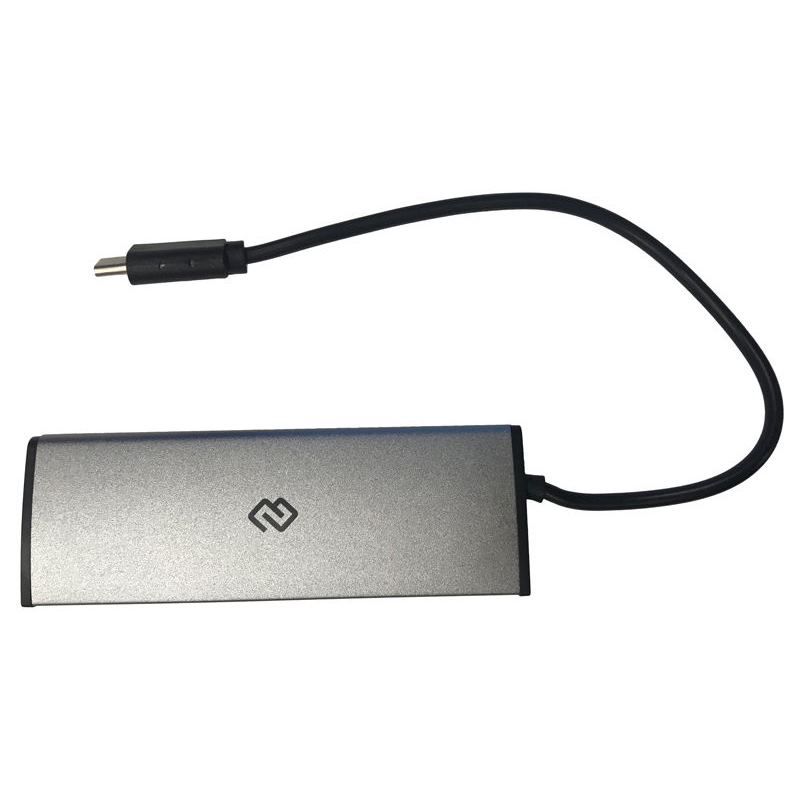 фото Разветвитель usb-c digma hub-4u2.0-uc-ds