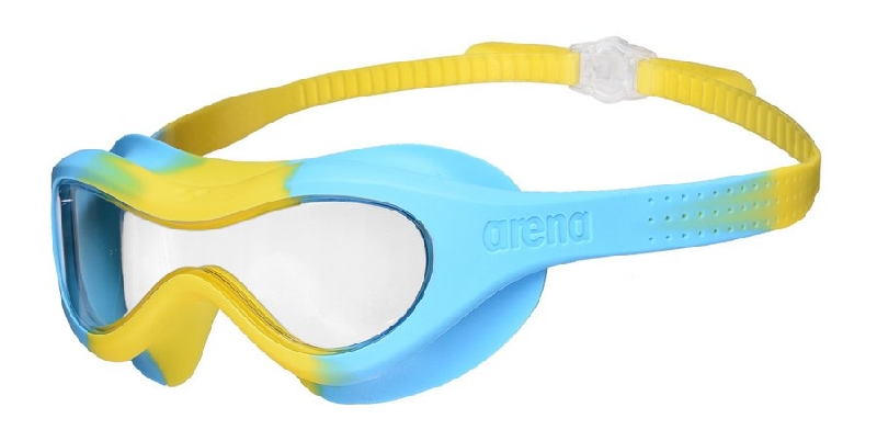 фото Очки для плавания arena spider kids mask 004287 102 clear-yellow-lightblue