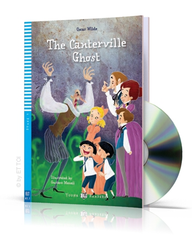 фото Книга young eli readers stage 3: the canterville ghost with cd (300 headwords)