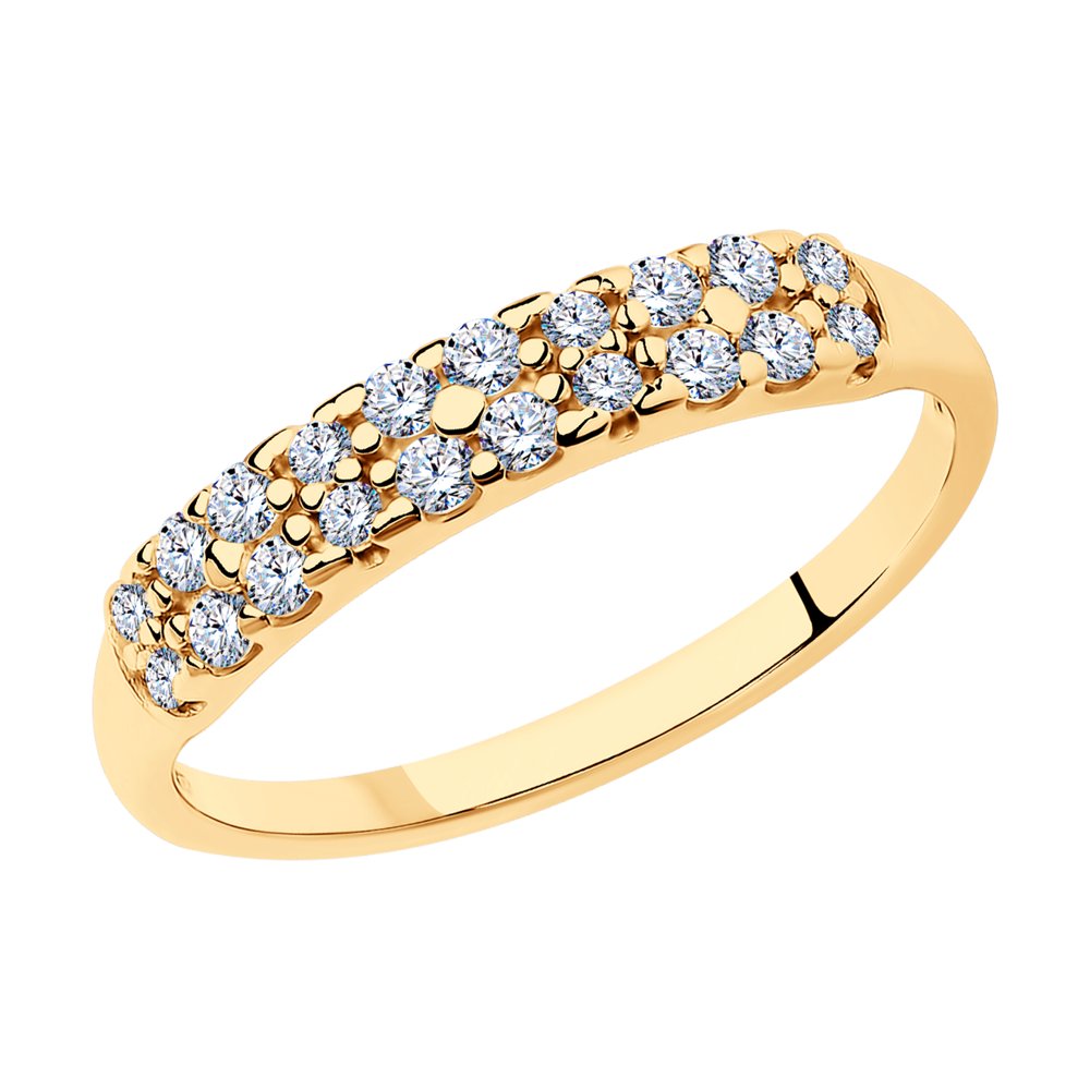 

Кольцо из серебра с фианитом р.. SOKOLOV 93010535, 93010535