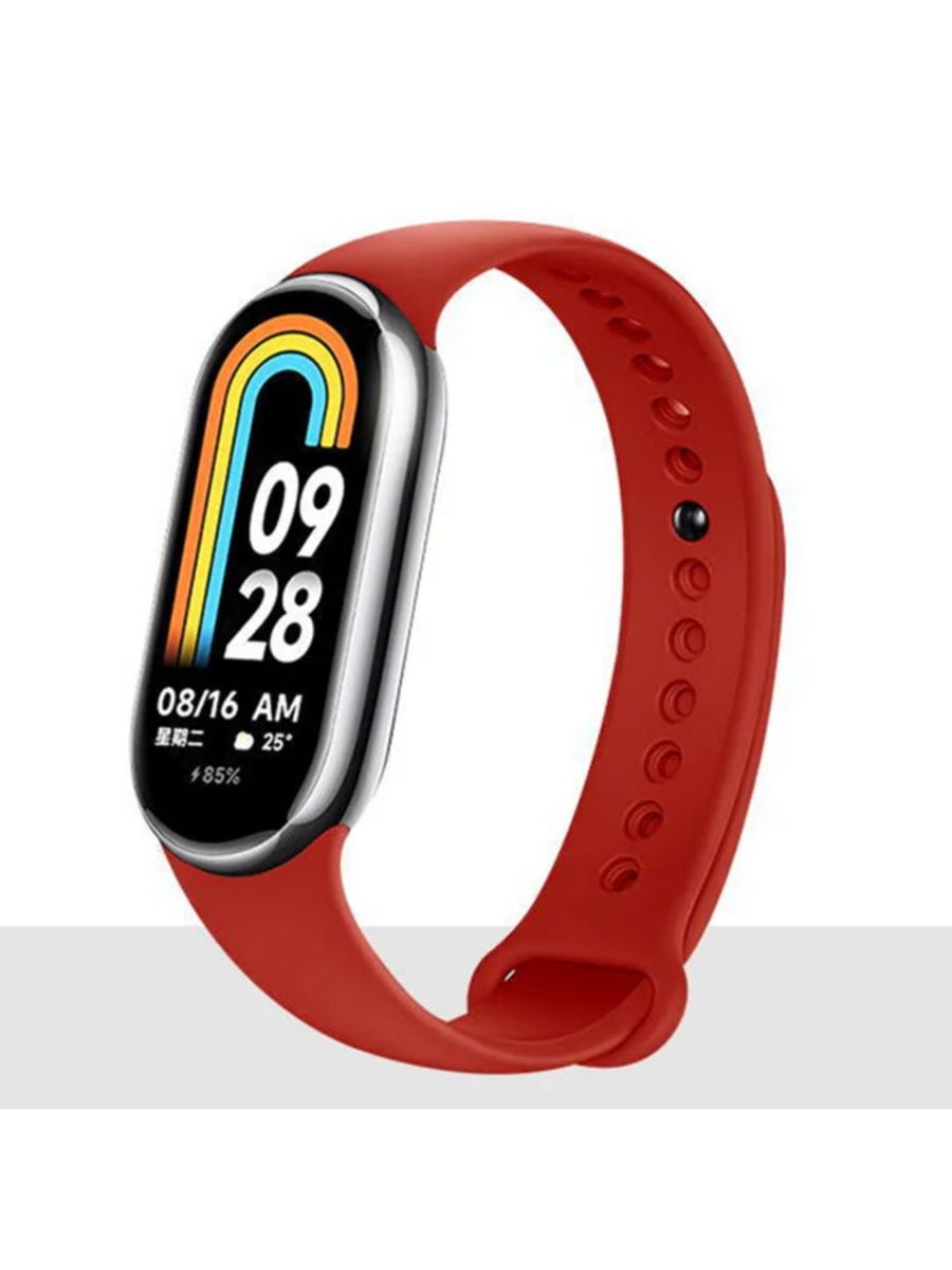 

Ремешок для смарт-часов и браслетов Mi Band 8, Красный, mi band 8