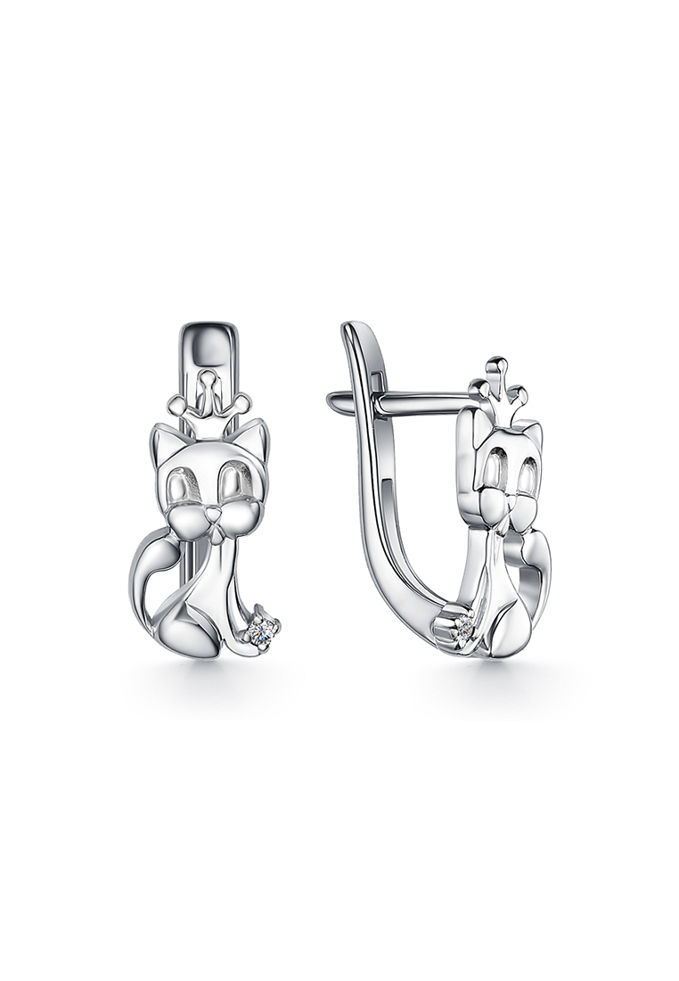 

Серьги из серебра с фианитом Kari Jewelry С630-1077, С630-1077
