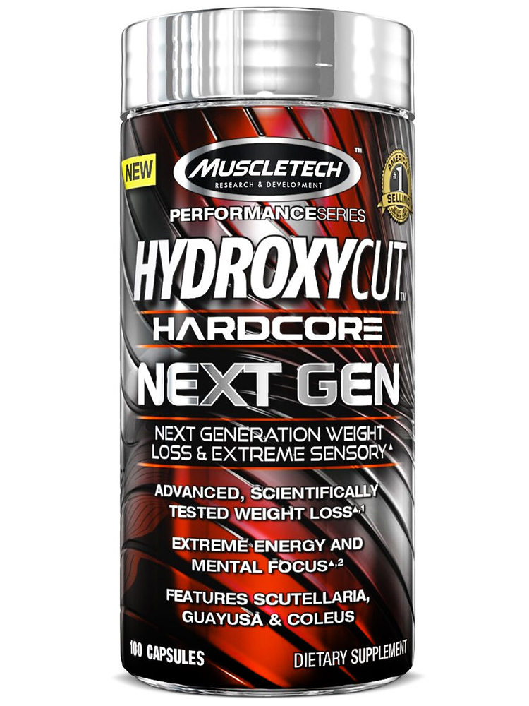 фото Muscle tech жиросжигатели muscle tech hydroxycut hardcore next gen 100 капс. muscletech