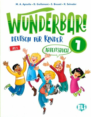 фото Книга wunderbar! 1 arbeitsbuch + audio-cd eli