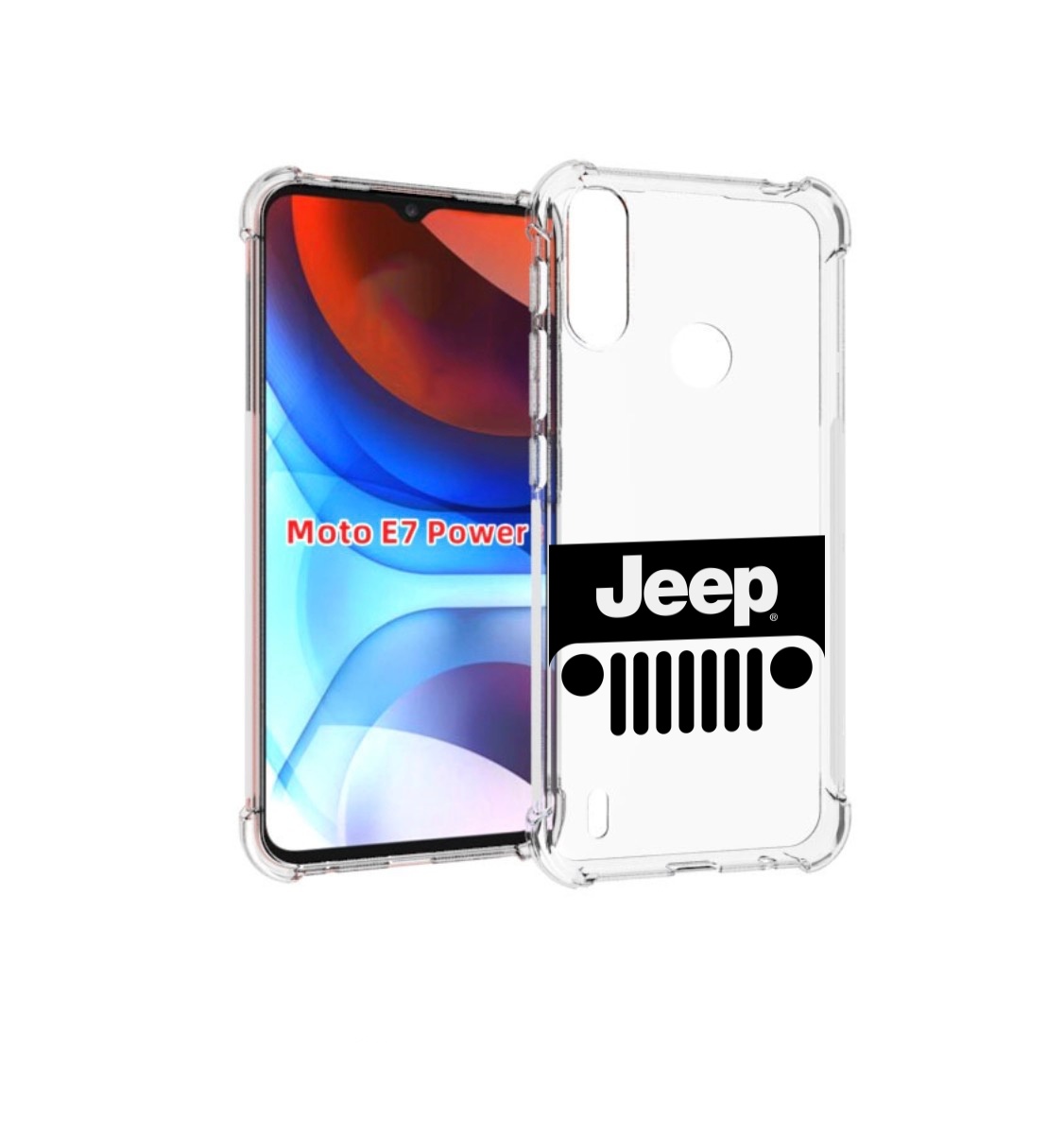 Чехол MyPads jeep-3 мужской для Motorola Moto E7 Power