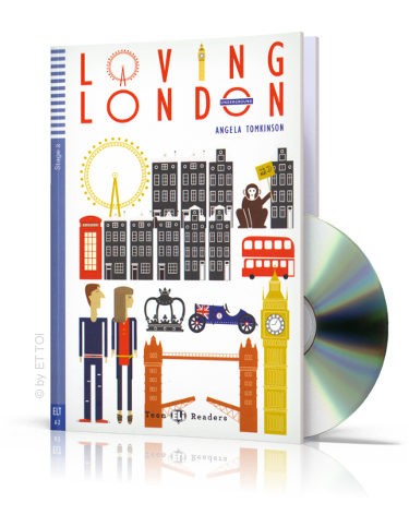 фото Книга teen eli readers stage 2: loving london with cd (800 headwords)