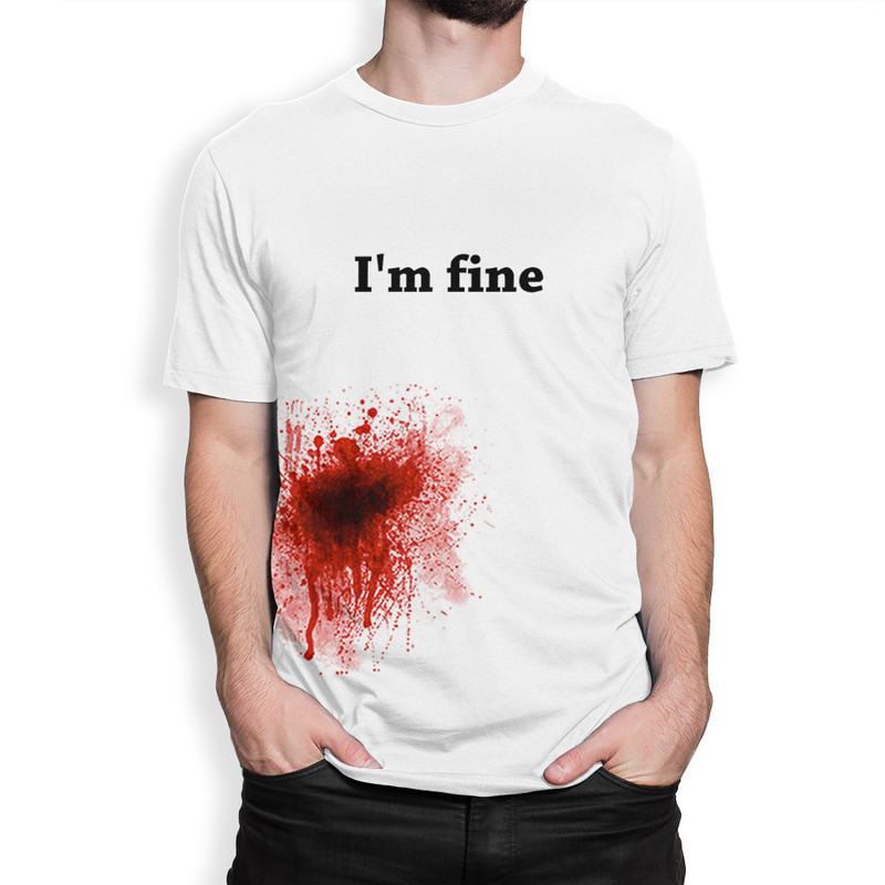 

Футболка мужская Dream Shirts Я в Порядке белая S, Белый, Я в Порядке