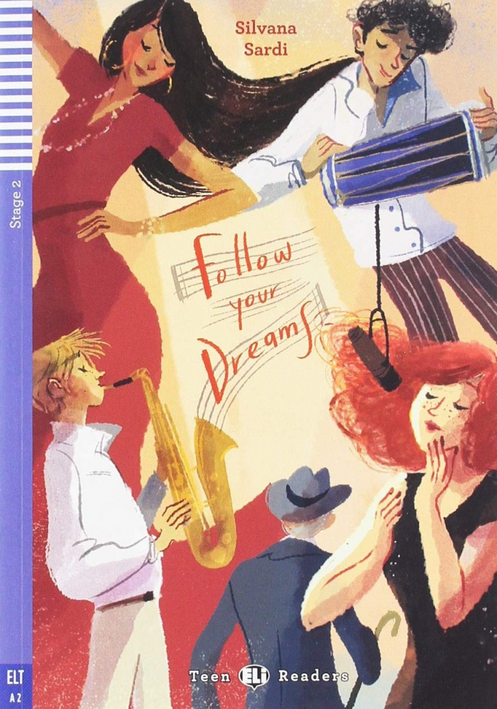 фото Книга teen eli readers stage 2: follow your dreams + downloadable audio