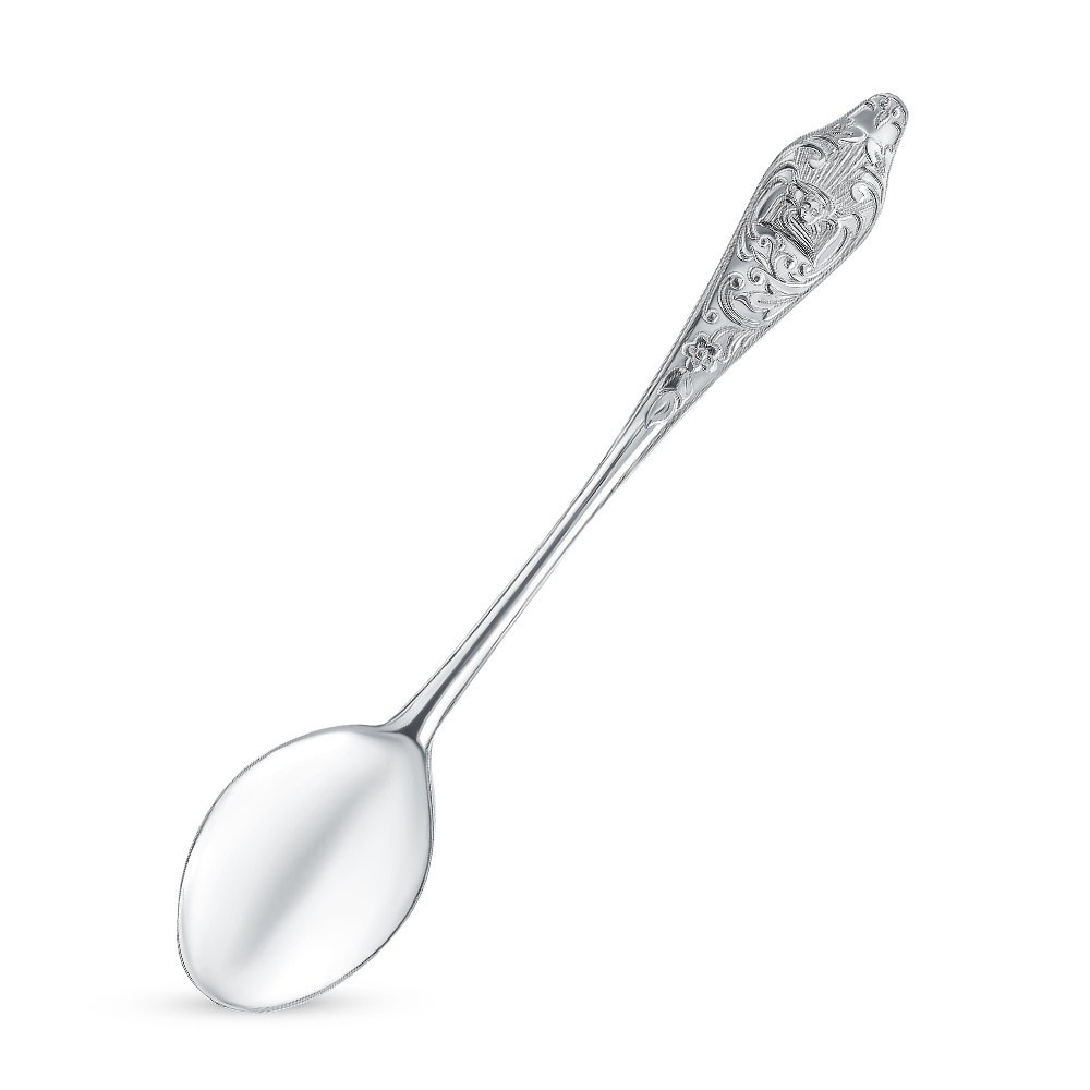 

Ложка из серебра 925 пробы, Серебристый