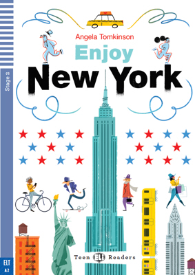 фото Книга teen eli readers stage 2: enjoy new yourk with cd (800 headwords)